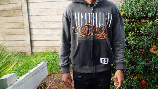 1026 Oversized Zip Up