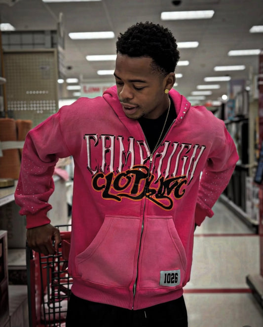 1026 Oversized Zip UP